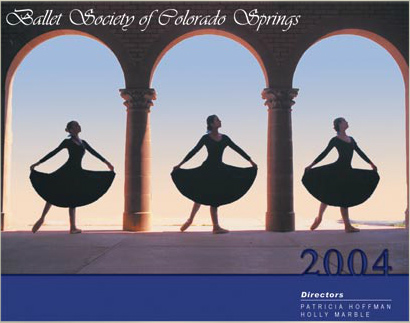 Ballet Society Calendar Design Photography
