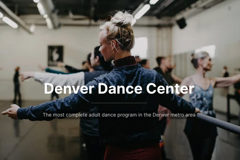 Denver Dance Center Website